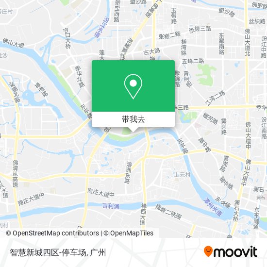 智慧新城四区-停车场地图