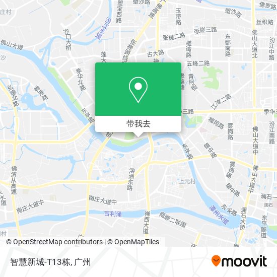 智慧新城-T13栋地图