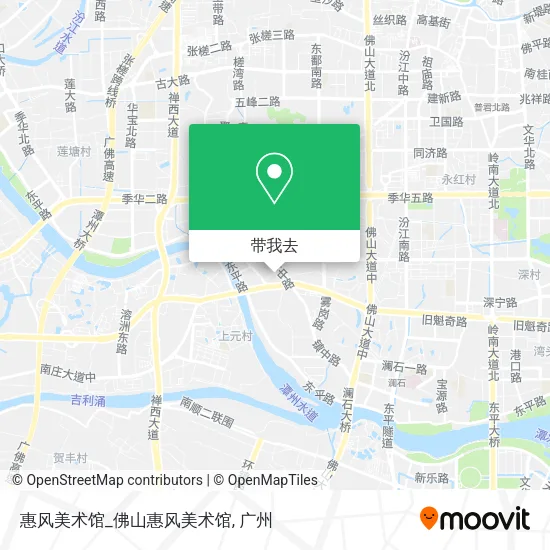 惠风美术馆_佛山惠风美术馆地图