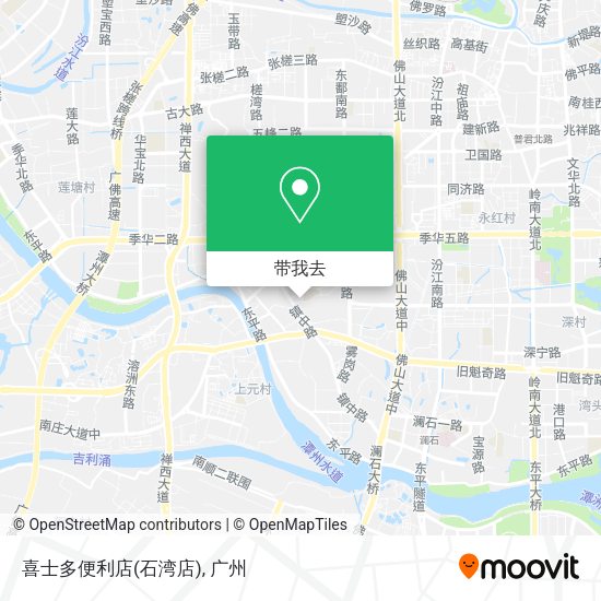 喜士多便利店(石湾店)地图