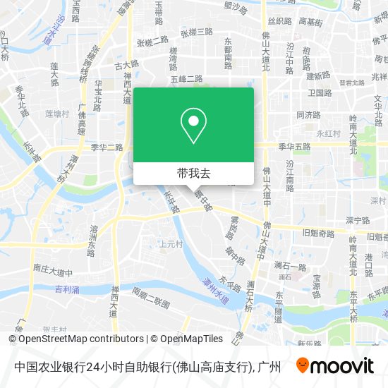 中国农业银行24小时自助银行(佛山高庙支行)地图