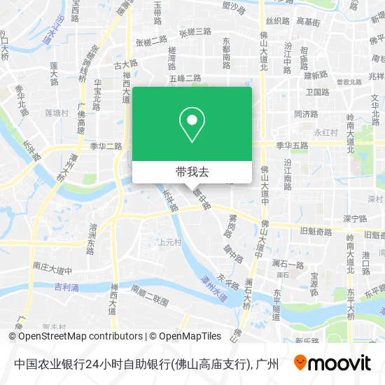 中国农业银行24小时自助银行(佛山高庙支行)地图