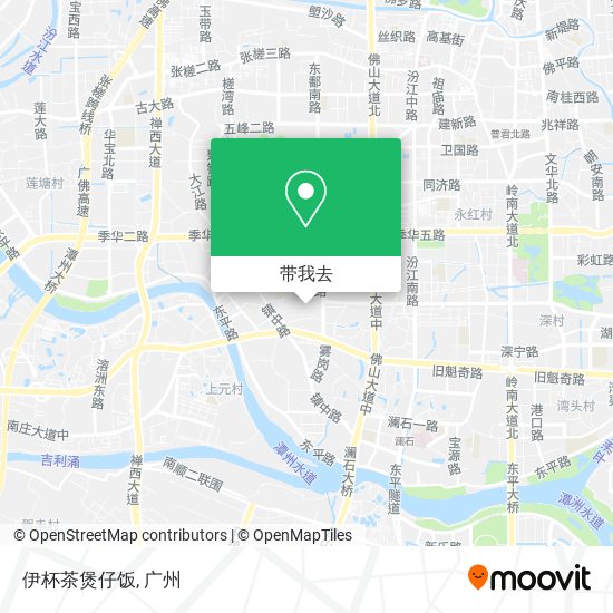 伊杯茶煲仔饭地图