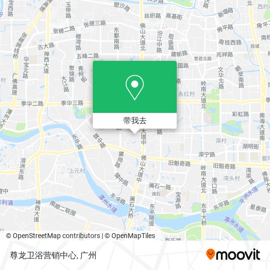 尊龙卫浴营销中心地图