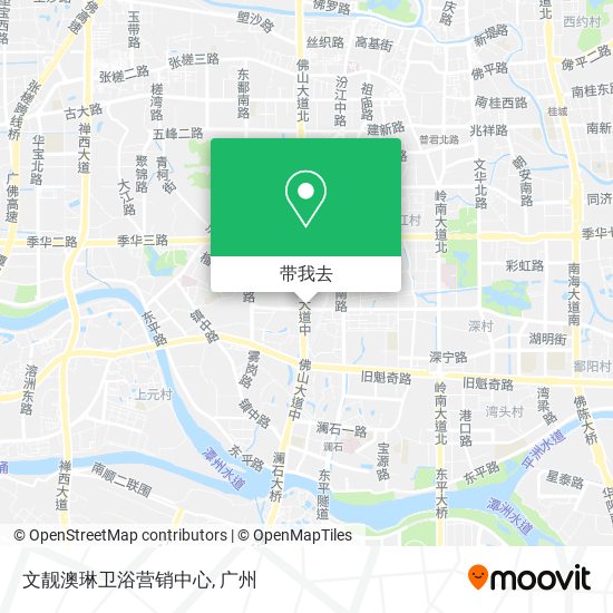 文靓澳琳卫浴营销中心地图