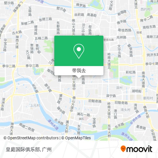 皇庭国际俱乐部地图