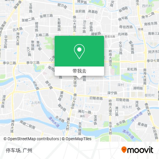 停车场地图