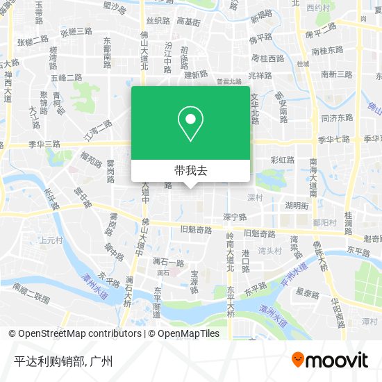 平达利购销部地图