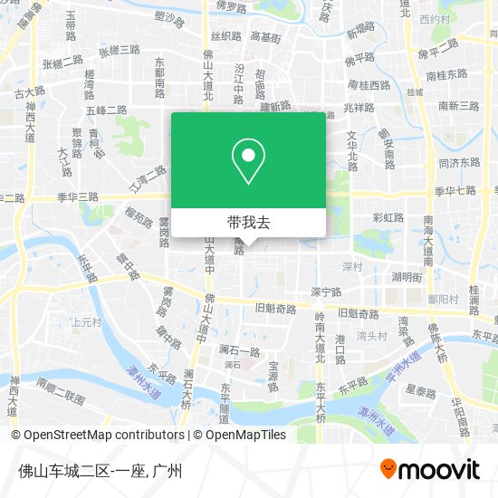 佛山车城二区-一座地图