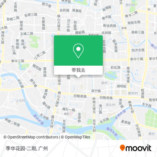 季华花园-二期地图