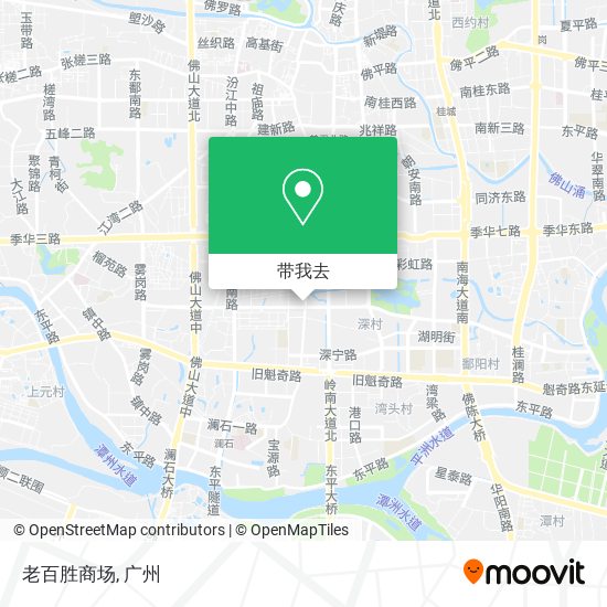 老百胜商场地图