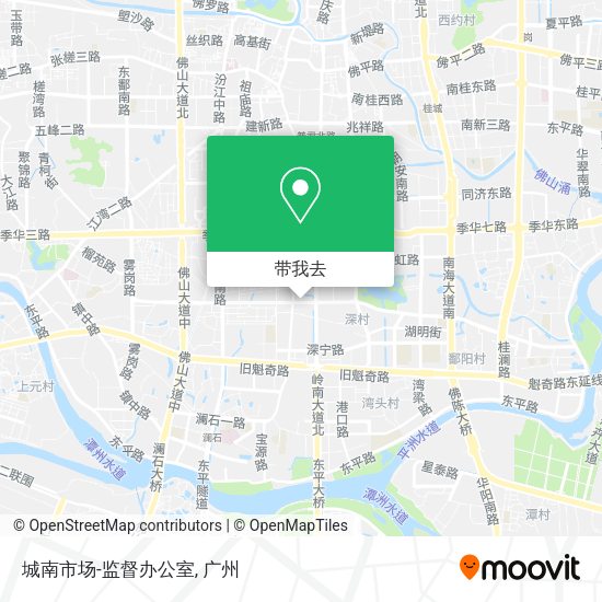 城南市场-监督办公室地图