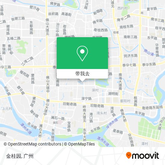 金桂园地图