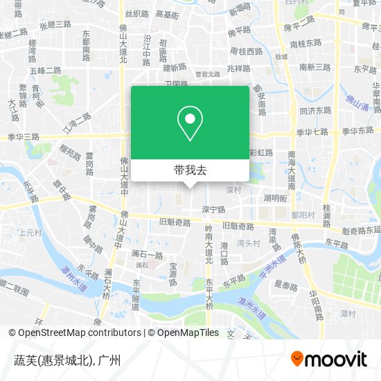 蔬芙(惠景城北)地图