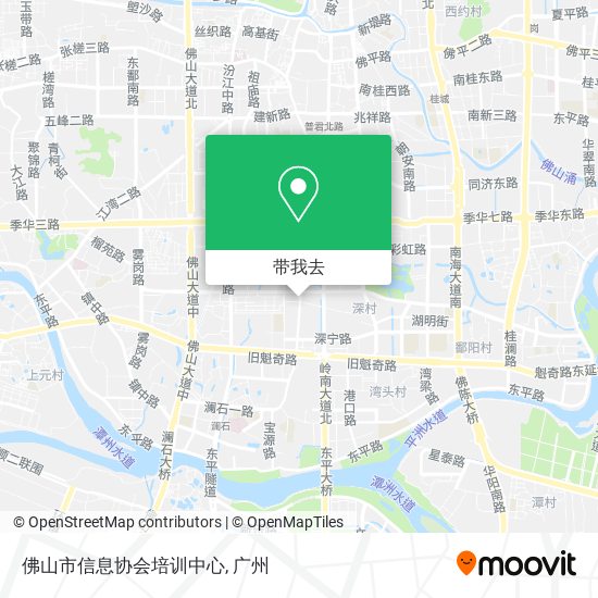 佛山市信息协会培训中心地图