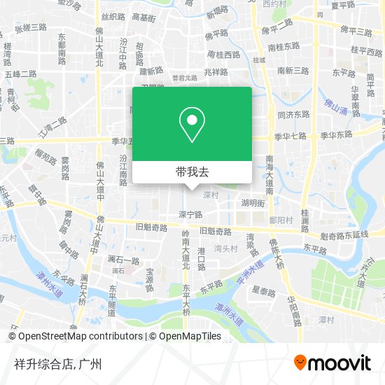 祥升综合店地图