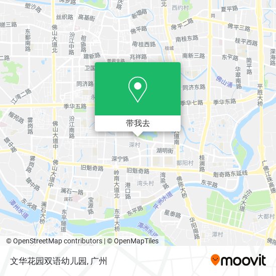 文华花园双语幼儿园地图