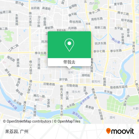 果荔园地图