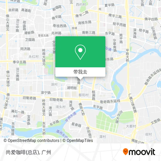 尚爱咖啡(总店)地图