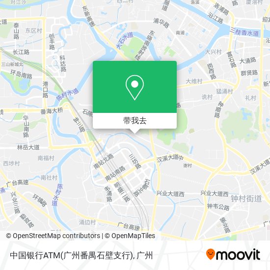 中国银行ATM(广州番禺石壁支行)地图