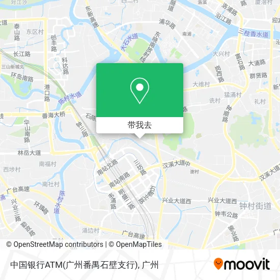 中国银行ATM(广州番禺石壁支行)地图