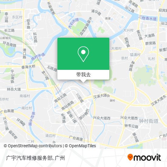 广宇汽车维修服务部地图