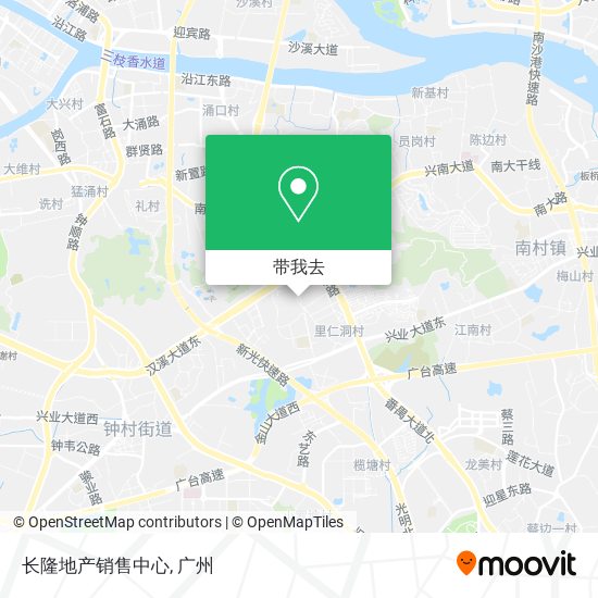 长隆地产销售中心地图