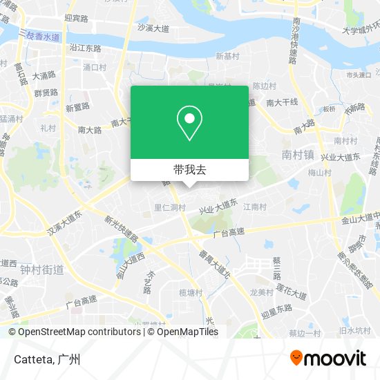Catteta地图