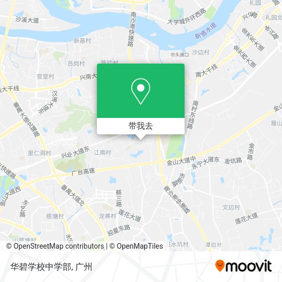 华碧学校中学部地图