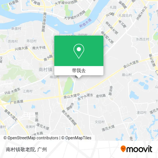 南村镇敬老院地图