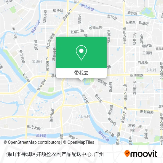 佛山市禅城区好顺盈农副产品配送中心地图