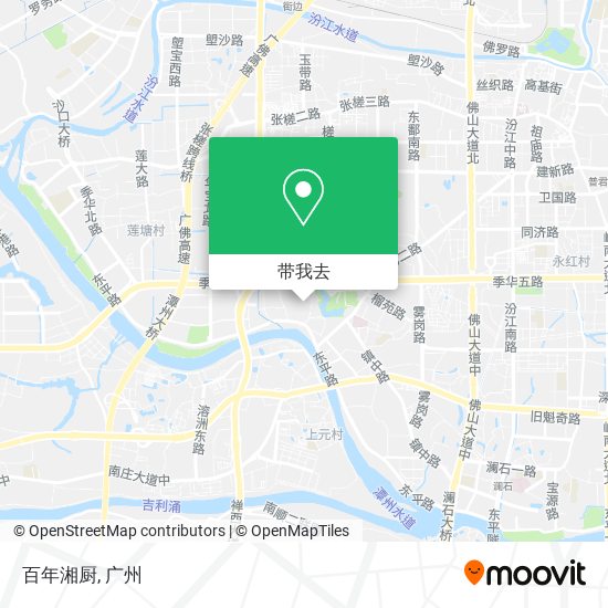 百年湘厨地图