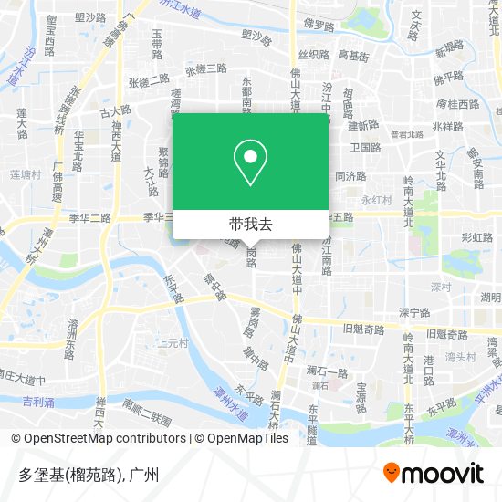 多堡基(榴苑路)地图