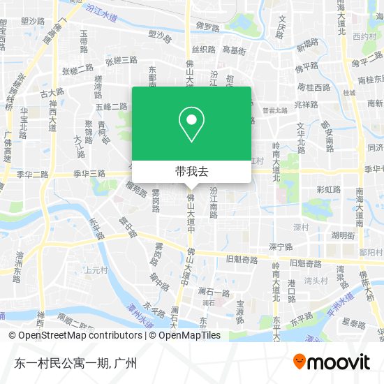 东一村民公寓一期地图