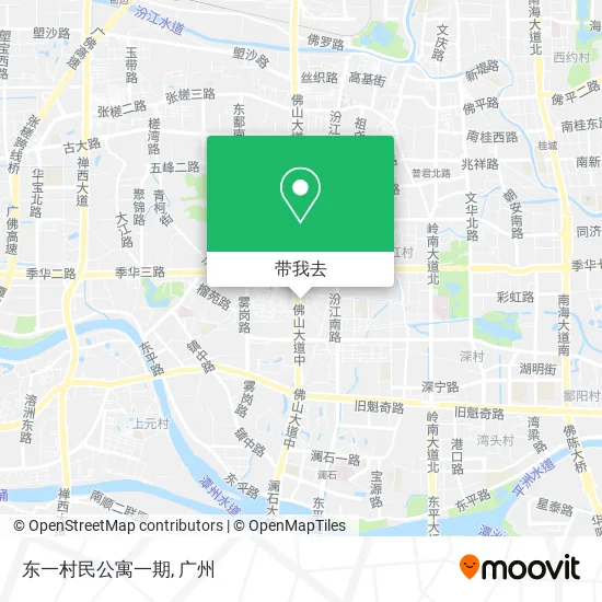 东一村民公寓一期地图
