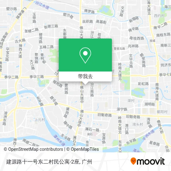 建源路十一号东二村民公寓-2座地图