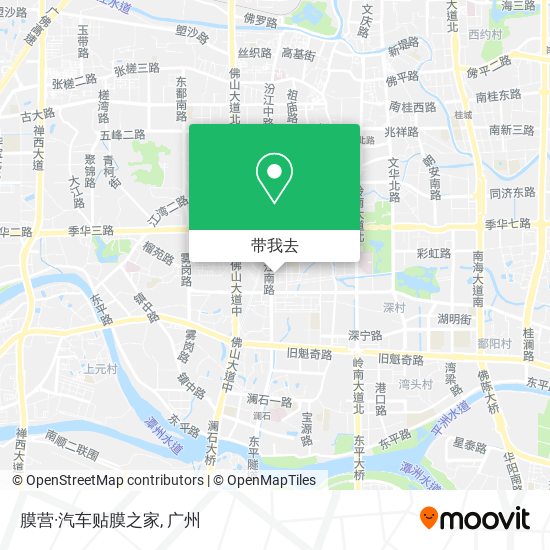膜营·汽车贴膜之家地图