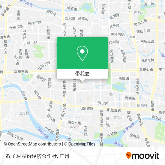 教子村股份经济合作社地图