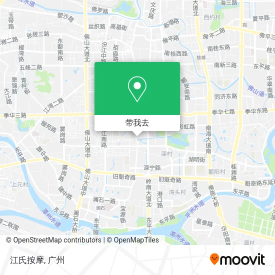 江氏按摩地图