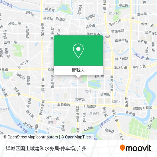 禅城区国土城建和水务局-停车场地图
