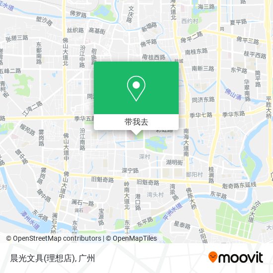 晨光文具(理想店)地图