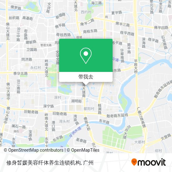 修身晳媛美容纤体养生连锁机构地图