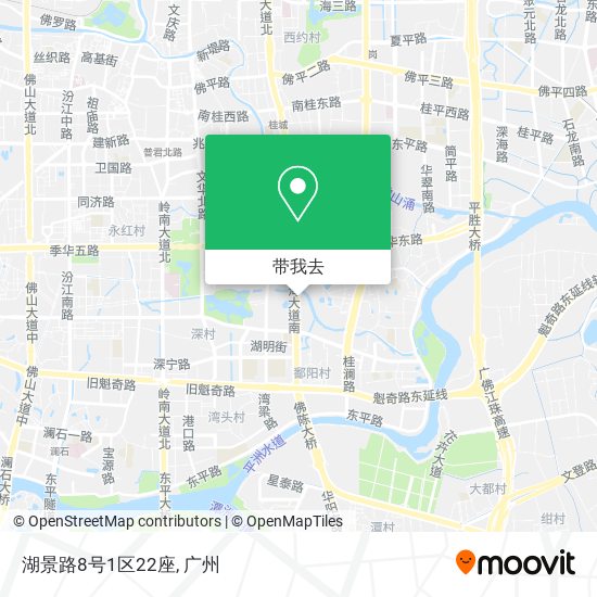 湖景路8号1区22座地图