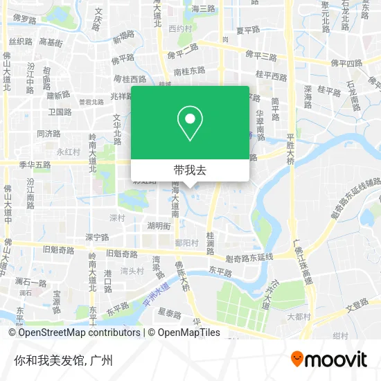 你和我美发馆地图