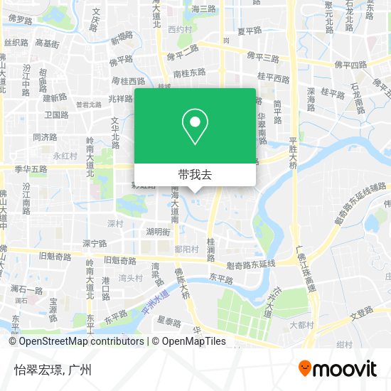 怡翠宏璟地图
