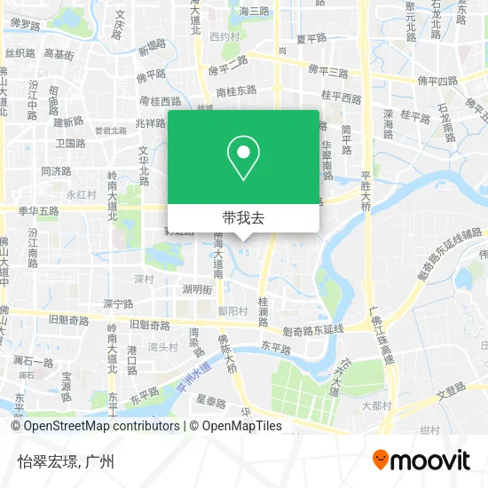 怡翠宏璟地图