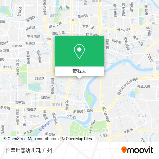 怡翠世嘉幼儿园地图