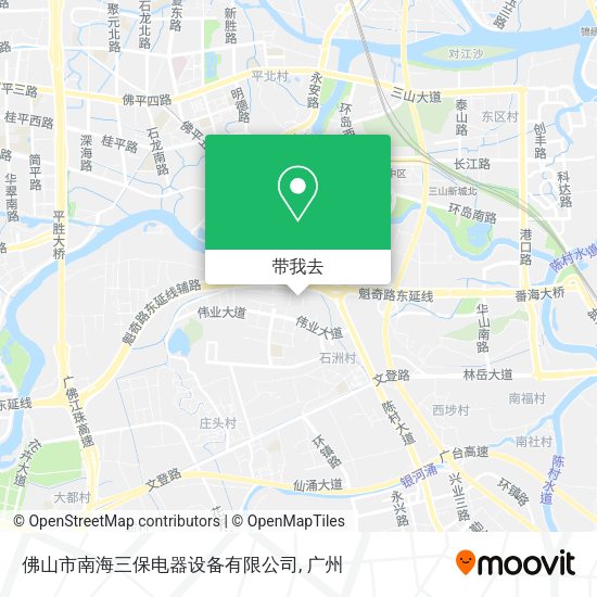 佛山市南海三保电器设备有限公司地图