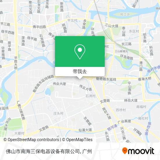 佛山市南海三保电器设备有限公司地图