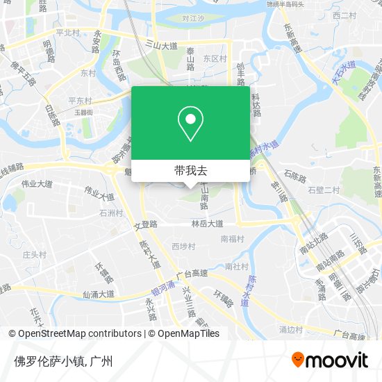 佛罗伦萨小镇地图